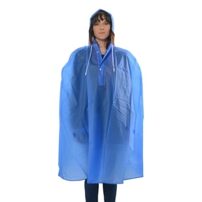 Ventura Universal Armless Blue Rain Poncho