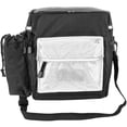 thumbnail image 1 of Ventura Utrecht Handlebar Bicycle Bag, Black/White, 1 of 2