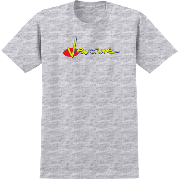 Venture 90S Short Sleeve T-Shirt Ash Heather, Small, Men's