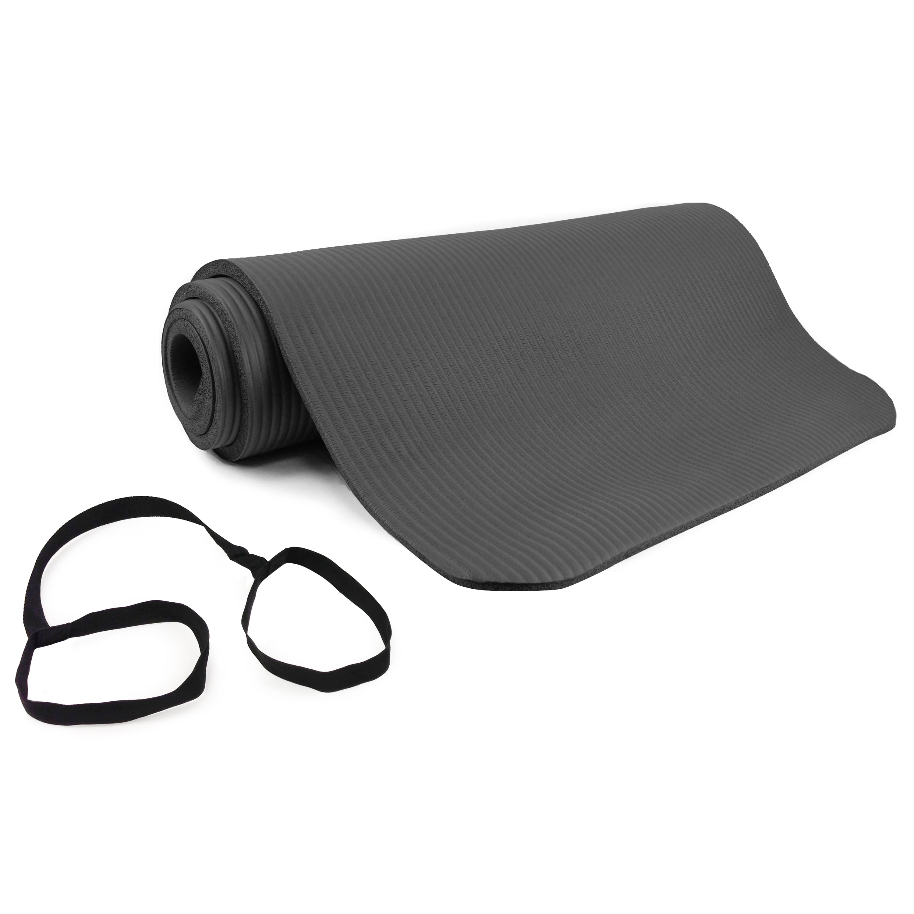 RYTMAT Extra Large Yoga Mat 78x51 10mm Thick Foam Exercise Mats Floor  Pilates Workout Matt Black