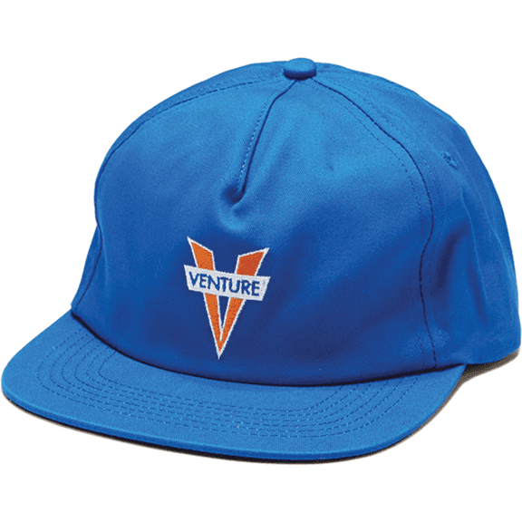 Venture Heritage Skate HAT - Adjustable Blue/Orange