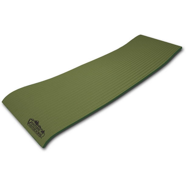 Venture Outdoors Ultra Comfort Foam Sleeping Pad, Extra Thick, Green