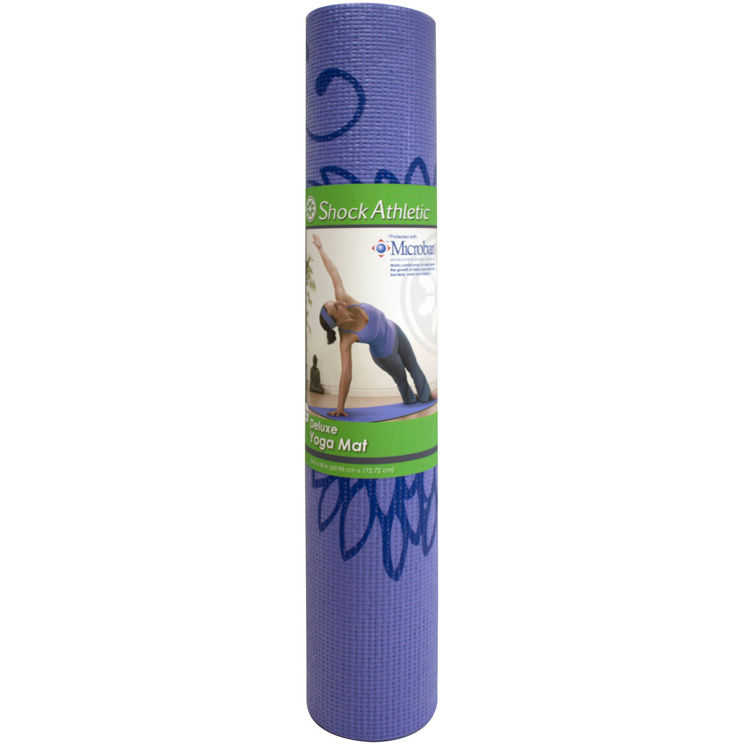 Venture Products 6mm Silk-Screened Yoga Mat - image 1 of 2