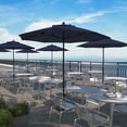 thumbnail image 1 of Venture Series Patio Market Umbrella in Pacifica with Aluminum Pole Fiberglass Ribs, 1 of 5
