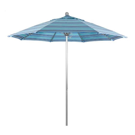 Venture Silver Market Umbrella, Dolce Oasis - 9 ft. x 8 Ribs