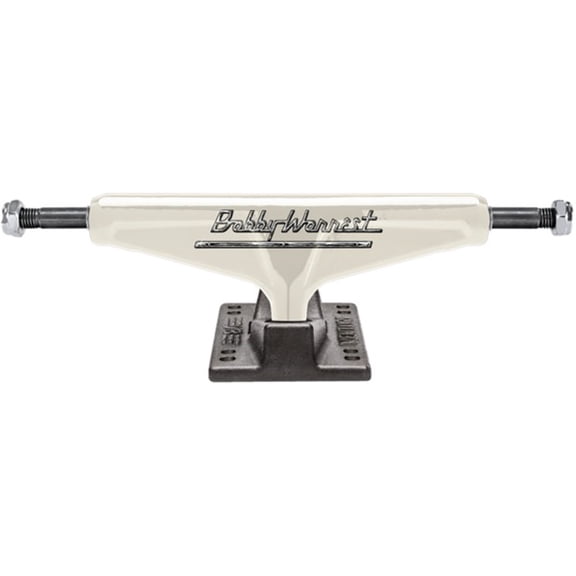Venture Trucks Bobby Worrest V8 High Cream / Black Skateboard Trucks - 5.6" Hanger 8.25" Axle (Set of 2)