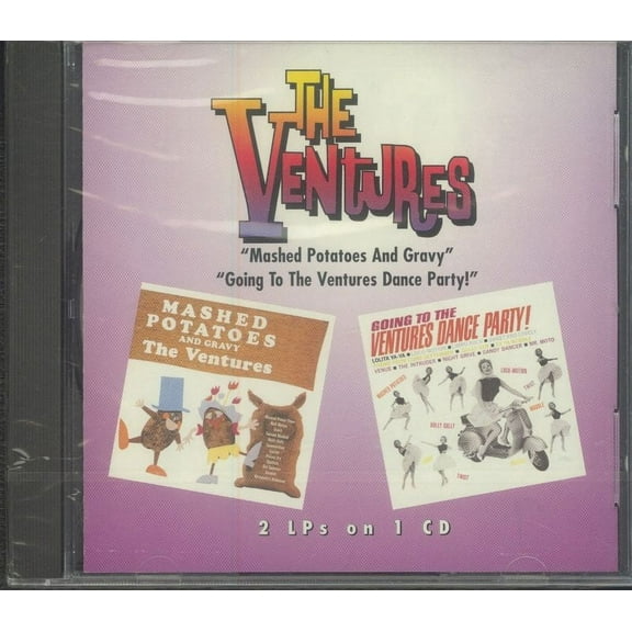 Ventures - Mashed Potatoes And Gravy / Going To The Ventures Dance Party! - CD