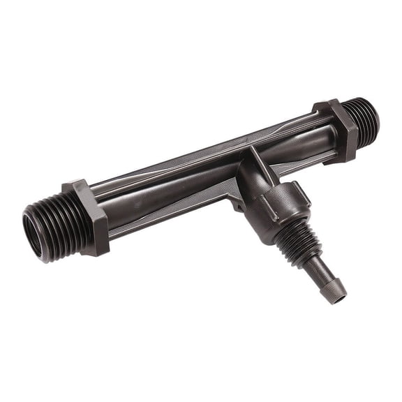 Venturi Fertilizer Injector for Agriculture 12 with 1/2 Inch Thread Size for Irrigation Systems and Nutrient Injection