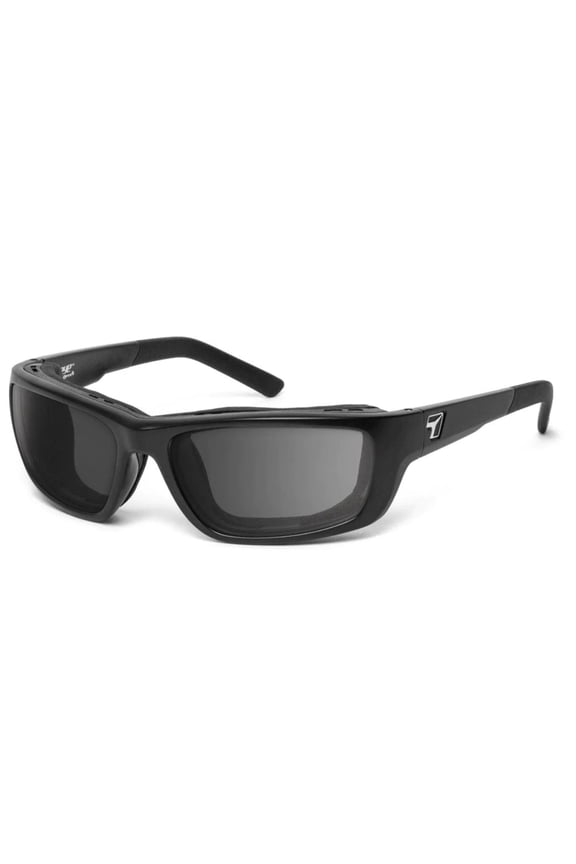 Ventus AirShield Sunglasses,Matte Black Frame,SharpView Gray Lens,S-M 1301