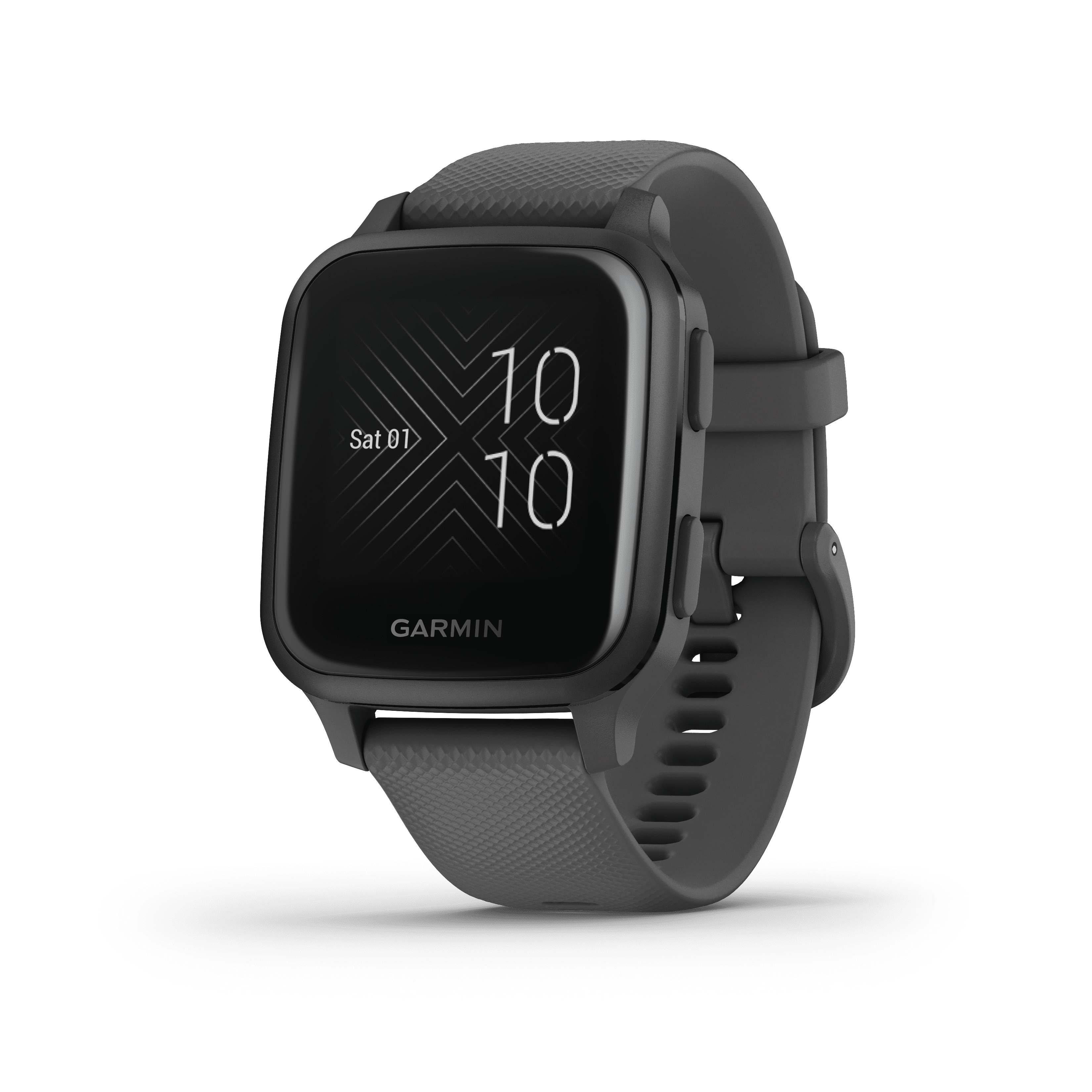 Venu® Sq, Slate Aluminum Bezel with Shadow Gray Case and 