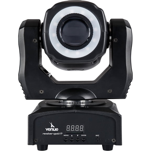 Venue Revolver Spot VP Moving Head Spotlight With Gobos, LED Ring & VenueLink Port