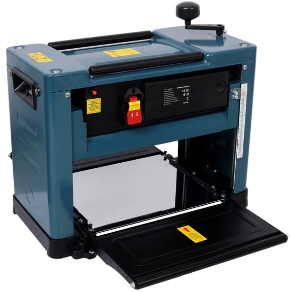 Venuezy 13 Inch Benchtop Thickness Planer, High Power Wood Planer, Dust Port, 8000 RPM Motor, for Woodworking Projects