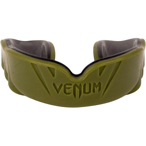 Venum Adult Challenger Mouthguard - Khaki/Black