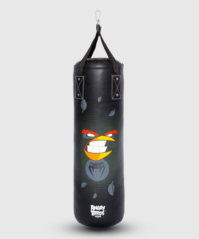 Venum Angry Birds Punching Bag (For Kids) - Black Red (60*25)