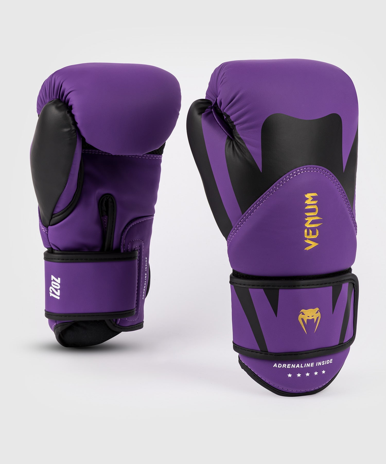 Venum Challenger 4.0 Boxing Gloves - Dark Purple - 12-Ounce