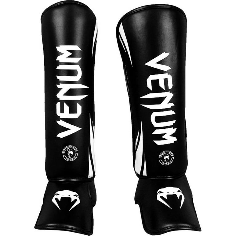 Venum Challenger Standup Shinguards, Syntec Leather, High Density