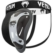 Venum Competitor Titanium Series Groin Guard and Support - XL - Black/Silver