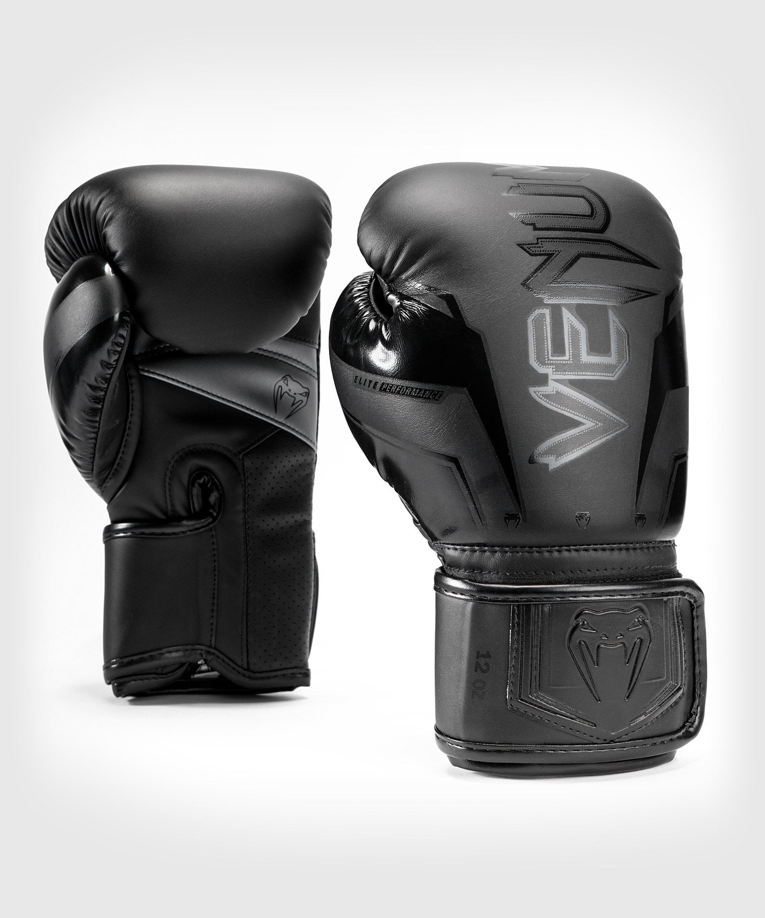 Venum Elite Boxing Gloves - Black - Venum