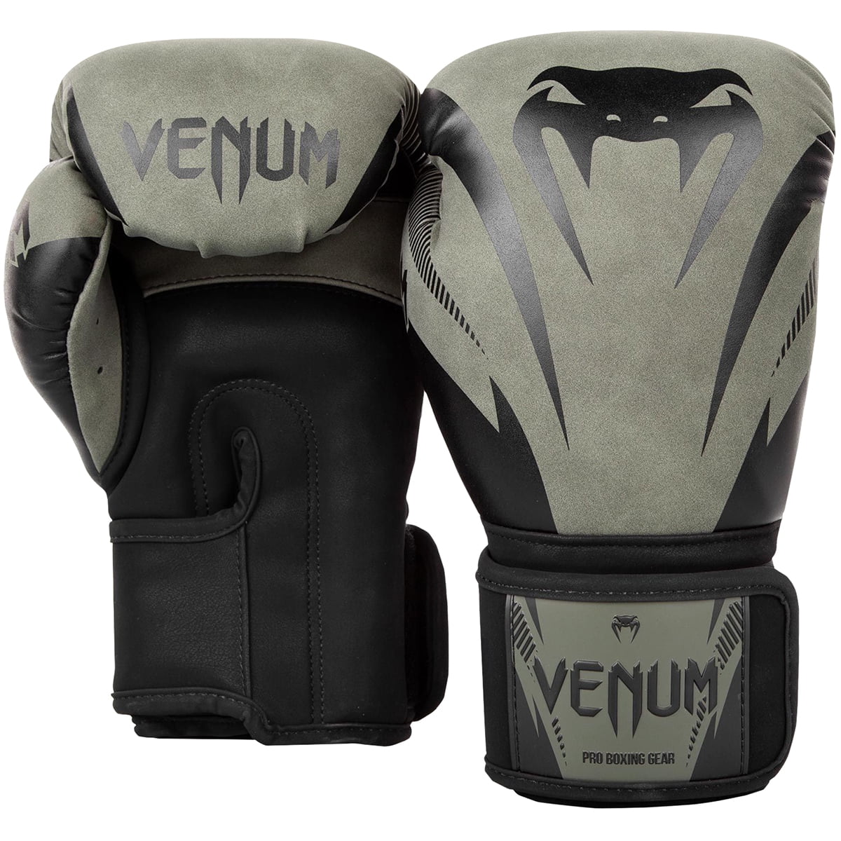 Venum VENUM IMPACT BOXING GLOVES UNISEX - Gants de boxe - dark  camo/sand/anthracite - ZALANDO.BE
