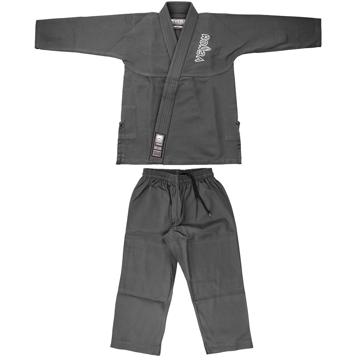 Venum Kids Contender Brazilian Jiu-Jitsu Gi - C00 - Gray - Walmart.com