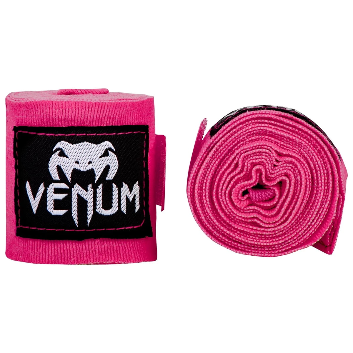 Venum Kontact 180" Elastic Cotton Boxing Handwraps - Neo Pink