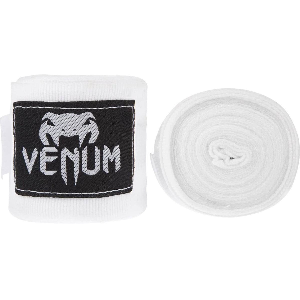 Venum Kontact 180" Elastic Cotton Boxing Handwraps - White