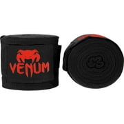 Venum Kontact 4m Elastic Cotton Mexican Style Boxing Handwraps - Black/Red