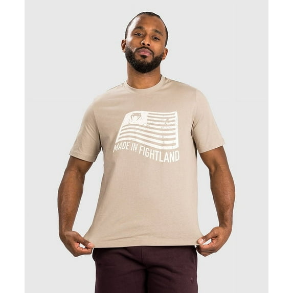 Venum Made in Fightland T-Shirt - Sand-M