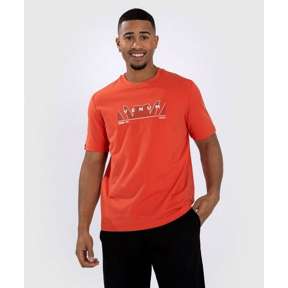 Venum Snake Print T-Shirt - Fluo Orange-L