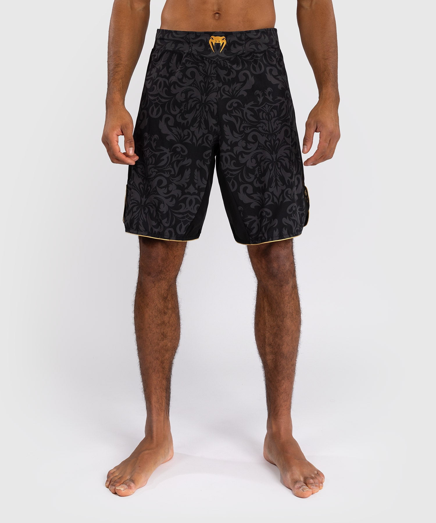 Venum x Ilia Topuria Unmatched Fight Shorts - Black/Gold - XX-Large
