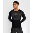 thumbnail image 1 of Venum x Ilia Topuria Unmatched Long Sleeve Rashguard - Black/Gold - Medium, 1 of 5