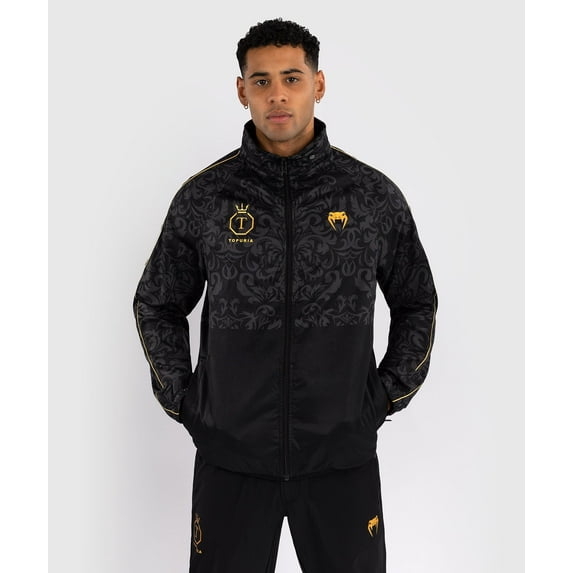 Venum x Ilia Topuria Unmatched Track Jacket - Black/Gold - Large