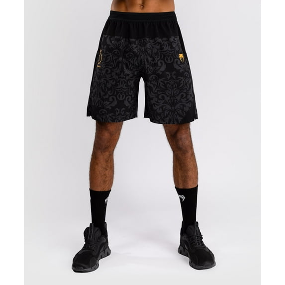 Venum x Ilia Topuria Unmatched Training Shorts - Black/Gold - X-Small