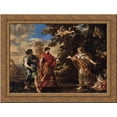 thumbnail image 1 of Venus Appearing to Aeneas as a Huntress 24x18 Gold Ornate Wood Framed Canvas Art by Pietro da Cortona, 1 of 2