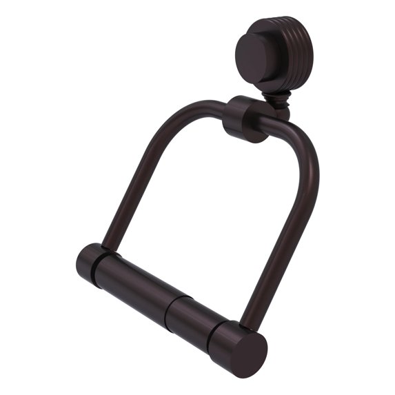 Venus Collection 2 Post Toilet Tissue Holder - Antique Bronze / Grooved