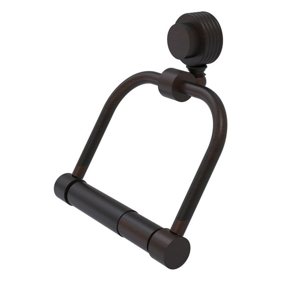 Venus Collection 2 Post Toilet Tissue Holder - Venetian Bronze / Grooved