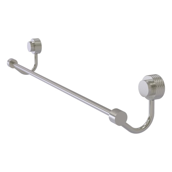 Venus Collection 24 Inch Towel Bar with Groovy Accent