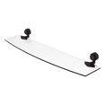 thumbnail image 1 of 433/24-ABZ Venus Collection 24 Inch Glass Shelf, Antique Bronze, 1 of 3