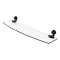 thumbnail image 1 of Venus Collection Glass Shelf with Twisted Accents - Oil Rubbed Bronze / 24 Inch, 1 of 3