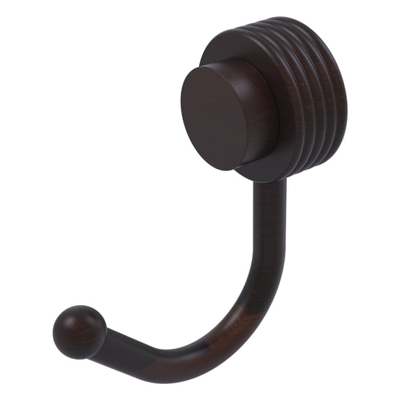 Venus Collection Robe Hook - Venetian Bronze / Grooved