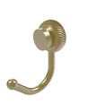 thumbnail image 1 of Venus Collection Robe Hook with Twisted Accents in Satin Brass, 1 of 2