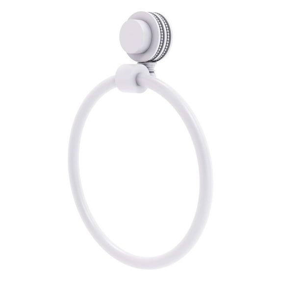 Venus Collection Towel Ring with Dotted Accent