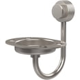 thumbnail image 1 of Venus Collection Tumbler and Toothbrush Holder with Groovy Accents in Satin Nickel, 1 of 2