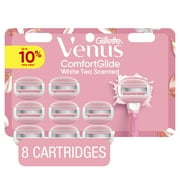 Venus ComfortGlide3 White Tea Women's Razor Blade Refills, 8 Count