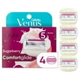 thumbnail image 1 of Venus ComfortGlide plus Olay Sugarberry Women's Razor Blade Refills, 4 Ct, 1 of 8