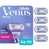 Refillable Razor Venus Venus Extra Smooth Contour Women's Razor Blades 4 Count with 5 Diamond ...
