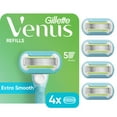 thumbnail image 1 of Venus Extra Smooth Women's Razor Blade Refills, 4 Count, 1 of 12