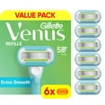 thumbnail image 1 of Venus Extra Smooth Women's Razor Blade Refills, 6 Count, 1 of 11