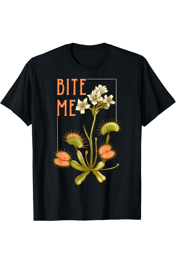Venus Fly Trap Bite Me T-Shirt