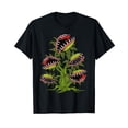 thumbnail image 1 of Venus Fly Trap Shirt Men Women Monster Carnivorous Plants T-Shirt, 1 of 5